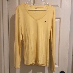 Tommy Hilfiger long sleeve V Neck t-shirt